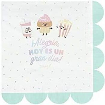 20 Servilletas 33x33 cm Mr Wonderful