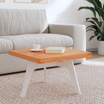 Tablero de mesa cuadrado 60x60x4 cm de madera maciza de haya