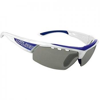 Salice 005 CRX B Men's Sunglasses with Grey Lens Blue Size Large