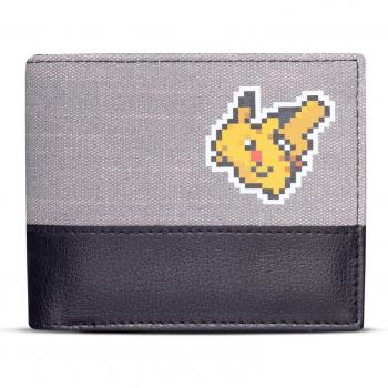 Cartera Bifold Pokémon Pikachu Pixel Diseño Pop Culture