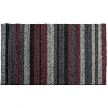 Estores Basic Felpudo Alfombra, Vinilo, Grises, Chocolates & Terracotta, 45X75