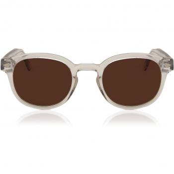 SmartBuy Collection Oval Full Rim Plastic Men's Prescription Sunglasses Clear Size 49