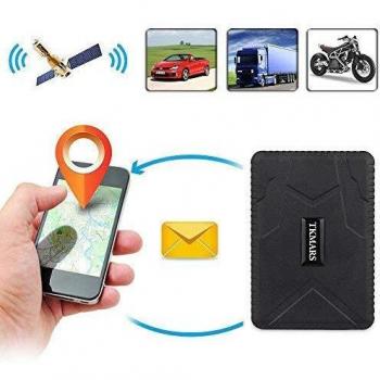 Hangang Rastreador GPS Magnético, 120 días Gps Tracker en Espera, Localizador GPS a Prueba de Agua, Dispositivo de Seguimiento en Tiempo Real, Vehículo Automóvil con Camión para Auto GPS Sin Instalación con La Aplicación Gratuita Apoyo Andriod y IO