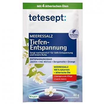 Sal de Baño Tetesept de Mar para Relajación Profunda, 80 g
