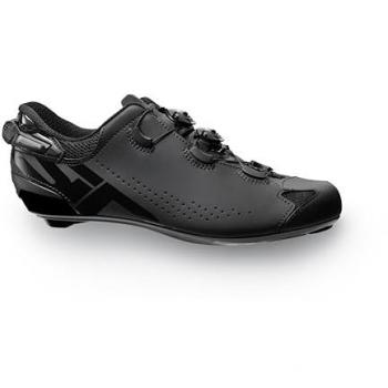 Sidi Shot 2S Intense Black Road Bike Shoes Size 43