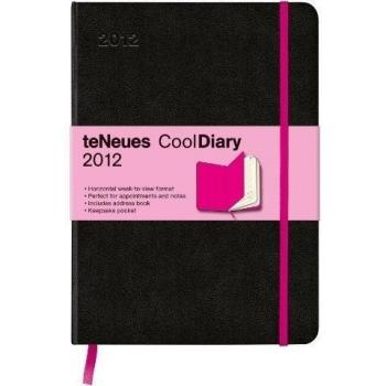 Cool Diary Wochenkalender Black/Neon Pink  2012, large