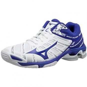 Mizuno Wave Voltage, Zapatos de Voleibol Unisex Adulto, Blanco