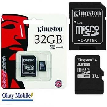 Kingston Micro SD Tarjeta de memoria Digital Cámara for Samsung dv180 F WB50 F - 32 GB