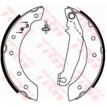 Juego de zapatas de freno TRW GS6229 para Ford Escort 4, incluye accesorios