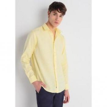 Camisa de Lino BENDORFF de Manga Larga para Hombre - Estilo Clásico y Fresco