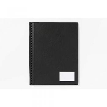 Carpeta Premium de PVC con 24 Pockets (48 Vistas) A3 Retrato - Negra