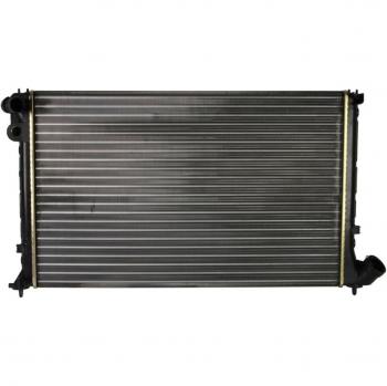 Radiador de refrigeración del motor NISSENS 63731, compatible con múltiples vehículos, fabricado en aluminio y plástico, diseñado para optimizar el rendimiento del sistema de refrigeración del motor, incluye conexiones precisas y acabado de alta cal