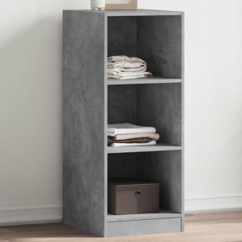 Armario de madera de ingeniería 48x41x102 cm color blanco, gris hormigón y gris sonoma vidaXL