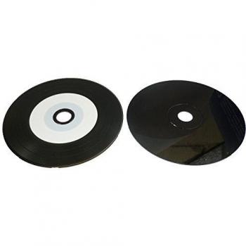Ritek - CD-r imprimible con Aspecto de Disco de Vinilo - injekt Pack de 50 CD-r