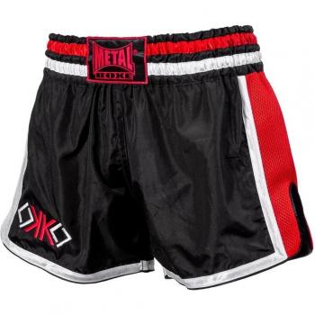 Pantalón corto tailandés Metal Boxe Oko Negro S Hombre