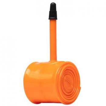 Cámara Tubolito Tubo 20 x 1.2-1.8 Válvula Presta 42 mm naranja, plegable, unisex-adulto, color negro, tamaño único