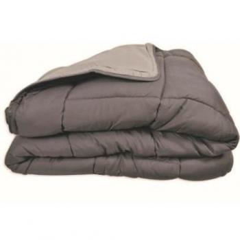 Relleno Nórdico Poyet Motte Calgary Plateado Gris 400 g 220 x 240 cm 400 g/m²