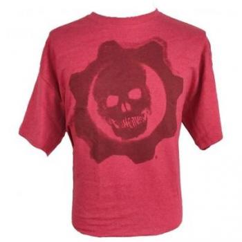 Camiseta Roja Gears of War Talla M