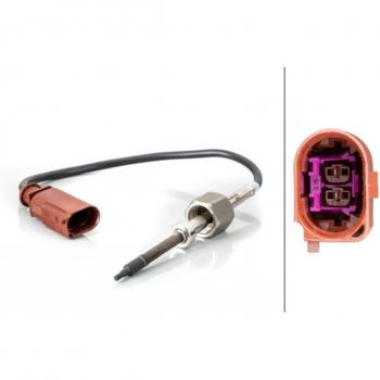 Sensor de temperatura de los gases de escape HELLA 6PT 014 495-051