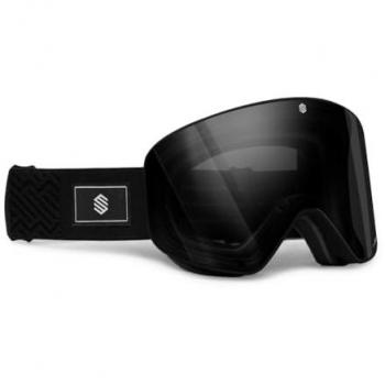 Siroko Máscara de Esquí GX Ultimate Cliff con lentes Zeiss, color negro, diseño aerodinámico, protección UV400, ventilación antiempañamiento y ajuste ergonómico