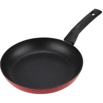 Sartén Fagor Nela Rouge 24 cm, Aluminio Extragrueso de 3 mm, Antiadherente Ecológico Doble Capa sin PFOA, Apta para Todas las Cocinas (Ind