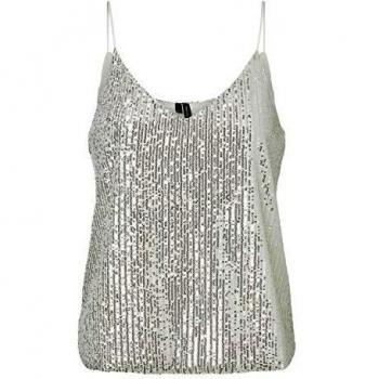 Vero Moda 10230117 Tanques Mujer Crema S