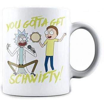 SD toys Taza Get Schwifty Rick and Morty, 50 W, 5.3 tons, Cerámica, No Color