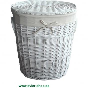 DVier Cesto para la colada, sauce, 37 x 26 H.48 08WOval-a