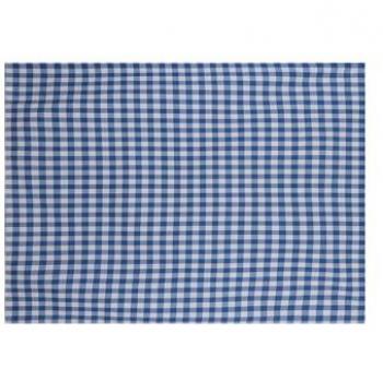 Mantel de Algodón 160 x 220 cm Azul y Blanco Wellhome