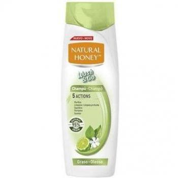 Natural Honey Wash & Go Champú para Pelo Graso 400ml