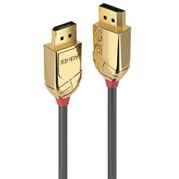 Lindy 36292 Cable DisplayPort de 2 metros con Conectores Chapados en Oro