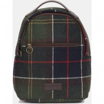 Barbour Caley Tartan Women's Backpack - Classic Tartan - One Size - Green - Female