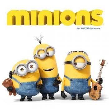 The Official Minion Movie 2016 Mini Calendar