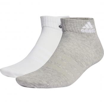 adidas Sportswear Ankle Socks 6P Grey/White/Black 11-12.5 unisex