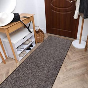 Alfombra de Pasillo Superstar 310 Beige/Marrón 50x150 cm