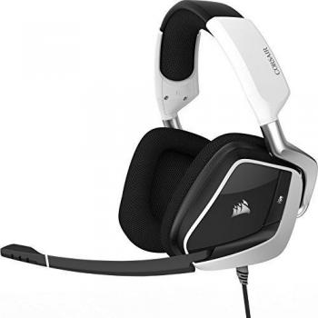 Corsair VOID PRO RGB USB - Auriculares para Juegos con Cable, PC, USB, Dolby Headphone 7.1, color Blanco