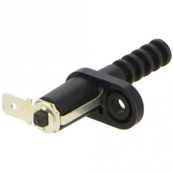 HELLA 6ZF 007 239-001 Interruptor, contacto de puerta - Accionamiento por presión - Número de conexiones: 1 - atornillado - Calibre Ø: 11mm