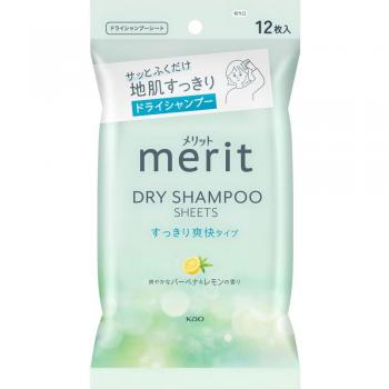 KAO Merit Day Plus 12-Count Dry Shampoo and Conditioner Sheets