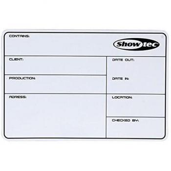 Showtec magnetic Flight Case Label
