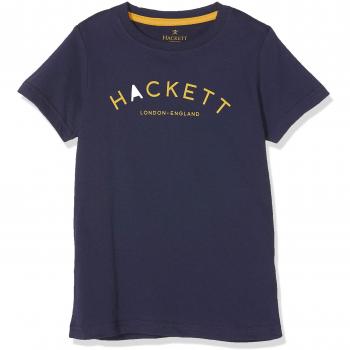 Hackett London MR Class SS T, Camiseta para Niños, Azul