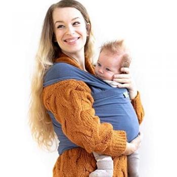 Boba Wrap, Fular Elástico Portabebé Ergonómico - Ideal Porteo Recién Nacidos