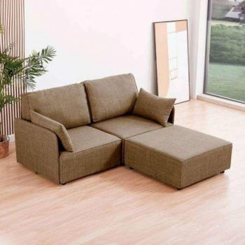 Sofá Modular Riposo A+A+C Estilo Contemporáneo Color Beige 186 CM