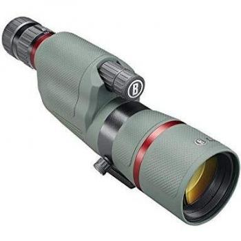 Bushnell Nitro 15-45x65mm ED Prime Straight Spotting Scope with EXO Barrier - Gun Metal Grey