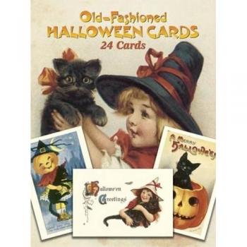 Old-Fashioned Halloween Postcards: 24 Full-Colour Ready-to-Mail Cards