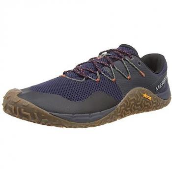 Merrell Zapatillas de Trail Running Glove 7, color azul oscuro, talla 42 EU, para hombre