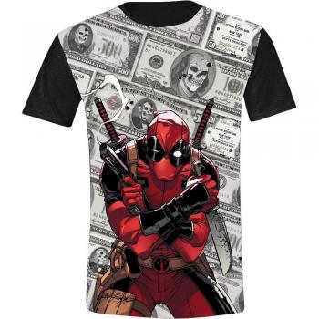 Deadpool Dollars Camiseta multicolor M
