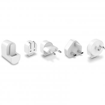 Cargador Móvil Interior Celly TCTRAVELUNI en Blanco