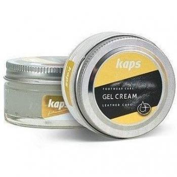 Kaps Crema Gel para Charol Liso y Piel Delicada, Zapatos, Botas, Bolsos, Limpia y Nutre, 50 ml