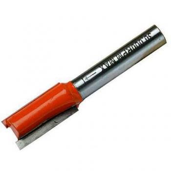 Fresa de corte recto métrica 1/4 Silverline 501793, dimensiones 8 x 20 mm