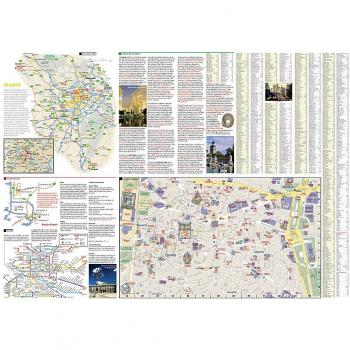 National Geographic Madrid City Map - Detailed Street Guide